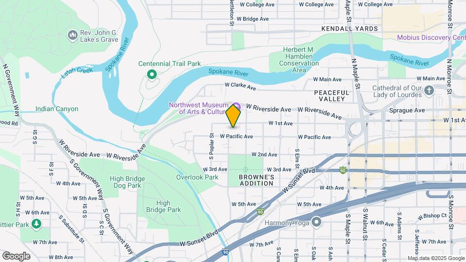 2230 W Pacific Ave Mapa y Detalles de la Ubicación