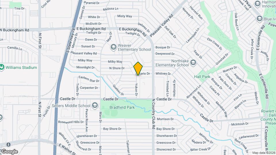 1406 Yukon Dr Map and Location Details