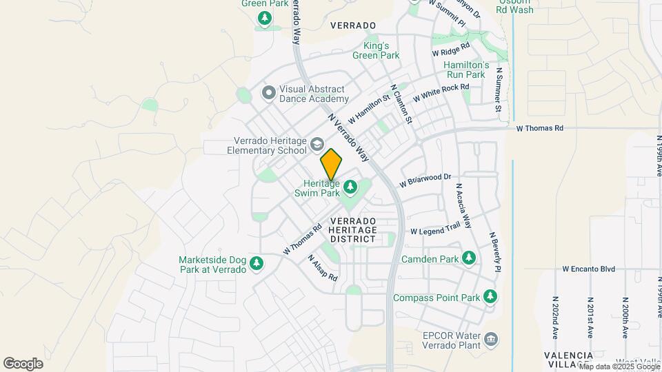 20793 W Maiden Ln Map and Location Details