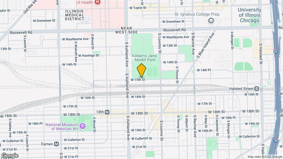 1515 W 15th St, Unit 2 Map and Location Details