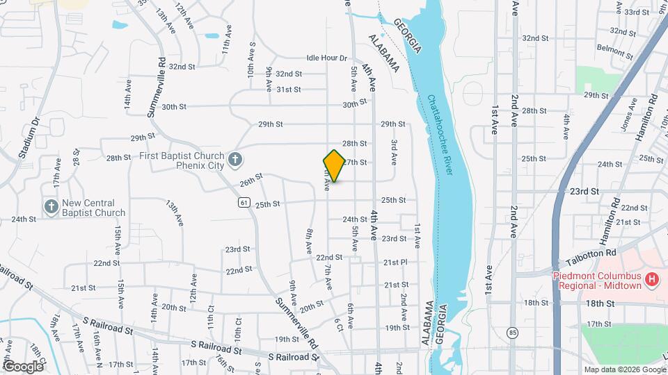 509 26th St Map and Location Details