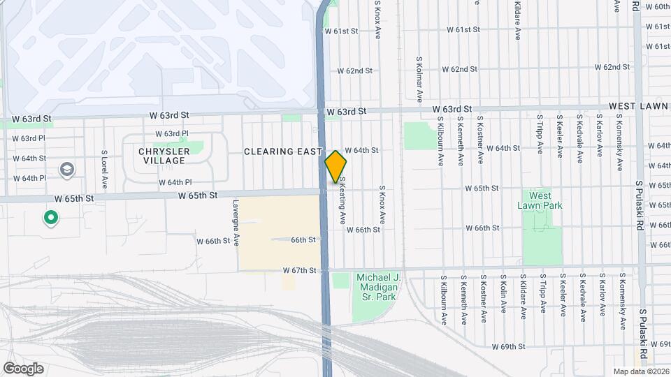 4740 W 65th St Map and Location Details