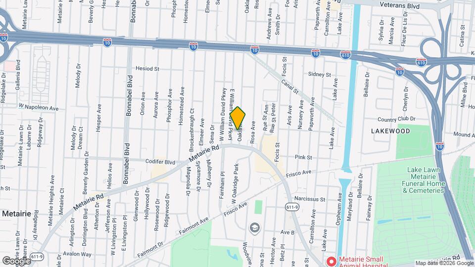 12 Oaklawn Dr Map and Location Details