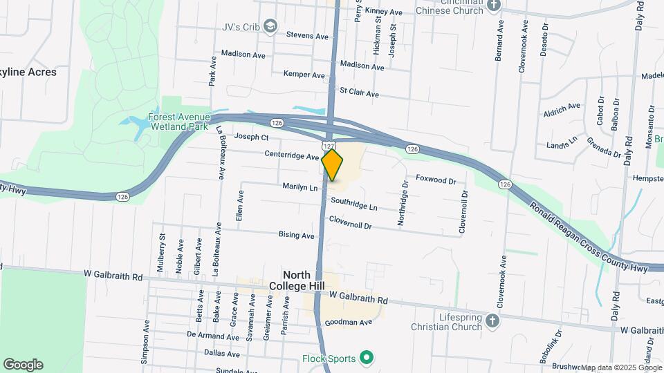 7100 Hamilton Ave Mapa y Detalles de la Ubicación