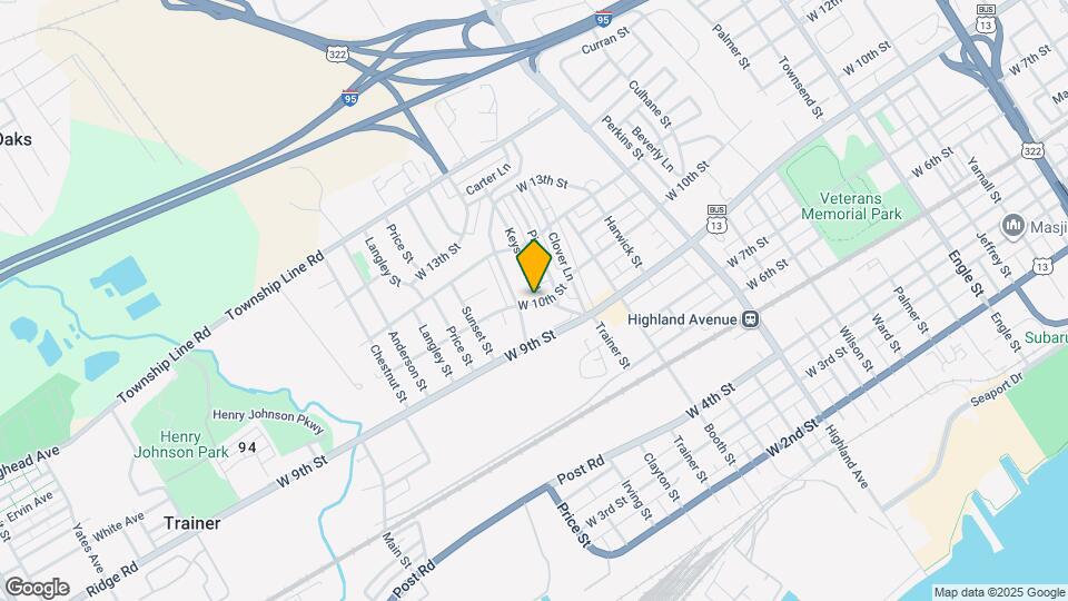 3413 W 10th St Map and Location Details