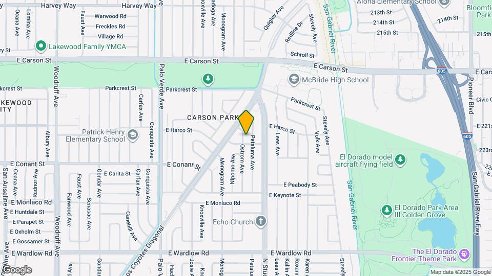 3812 Ostrom Ave Map and Location Details
