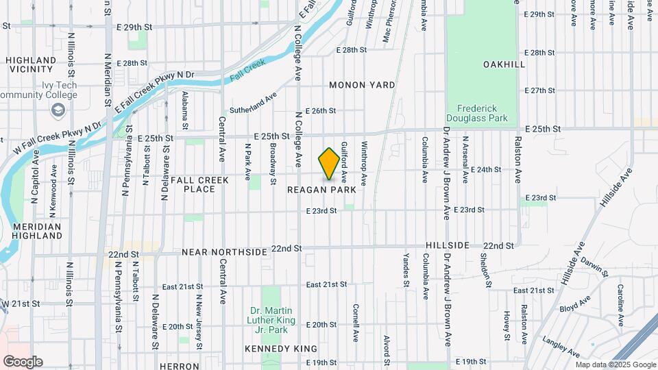 2341 Carrollton Ave Map and Location Details