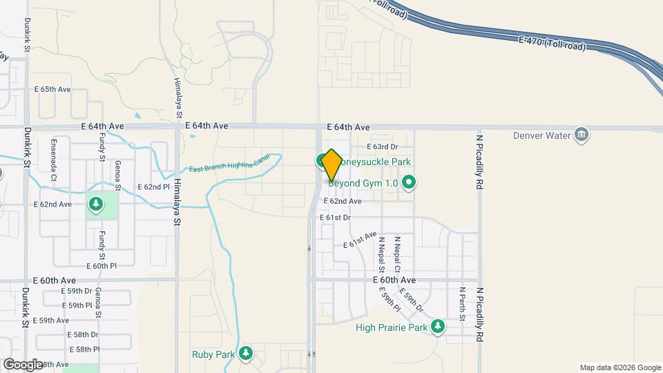 6253 N Liverpool St Map and Location Details