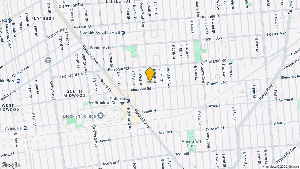 1565 New York Ave Mapa y Detalles de la Ubicación