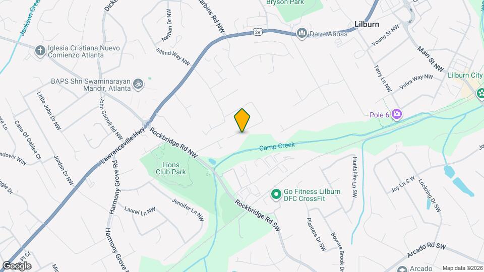 5135 Cobblestone Way NW Map and Location Details