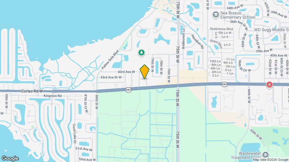 4326 80th St W Map and Location Details