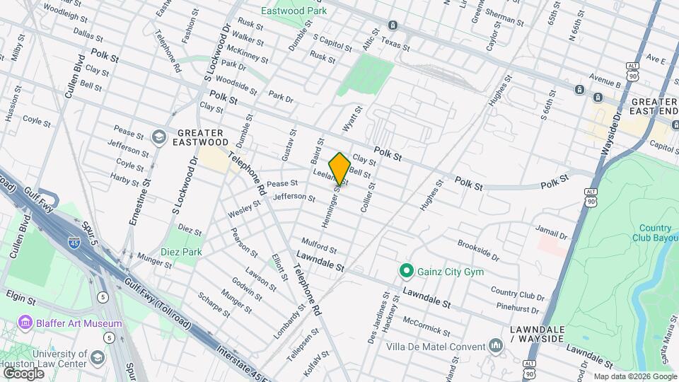 5201 Pease St Map and Location Details