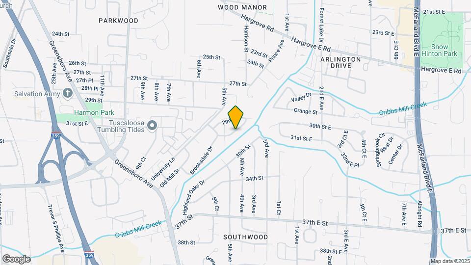 441 30th Pl-Unit -B Map and Location Details