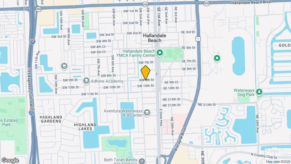 107 sw 9th st Mapa y Detalles de la Ubicación