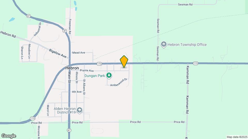 11606 Prairie Ave Map and Location Details