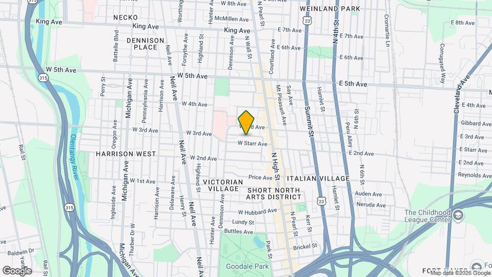 76 W Starr Ave Map and Location Details