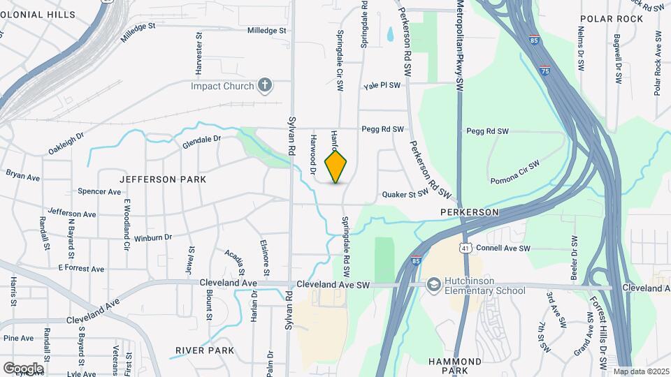 804 Brookdale Dr SW Map and Location Details