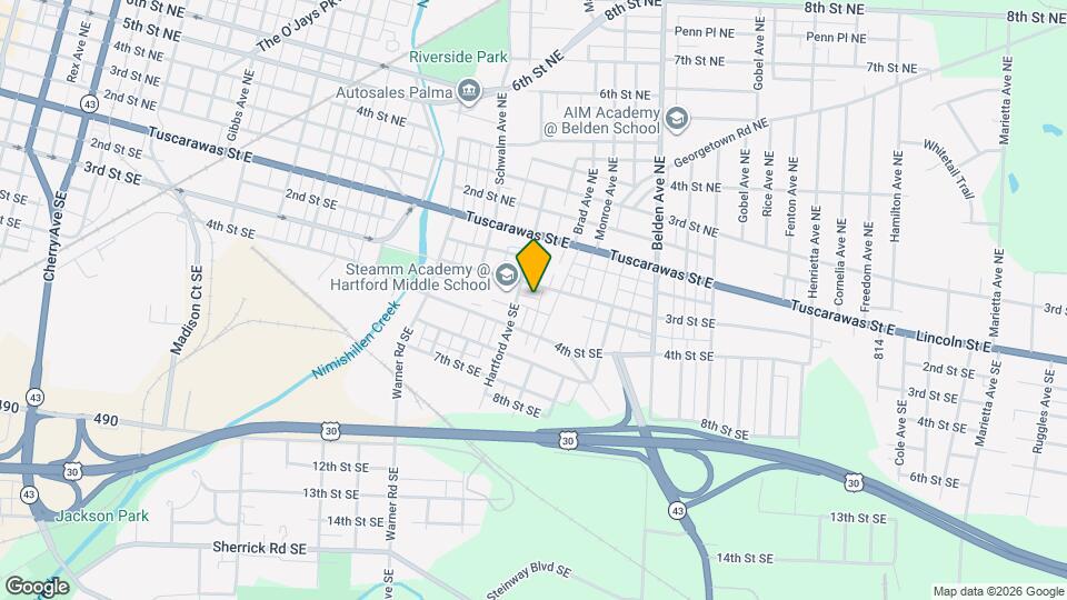 1914 Catherine Pl SE Map and Location Details