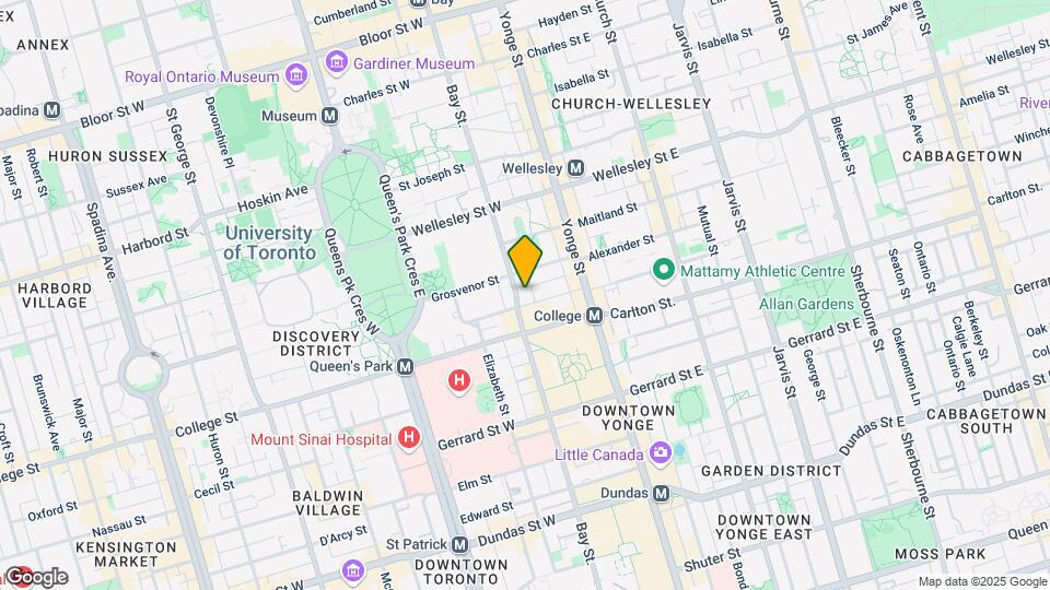 38 Grenville St Map and Location Details