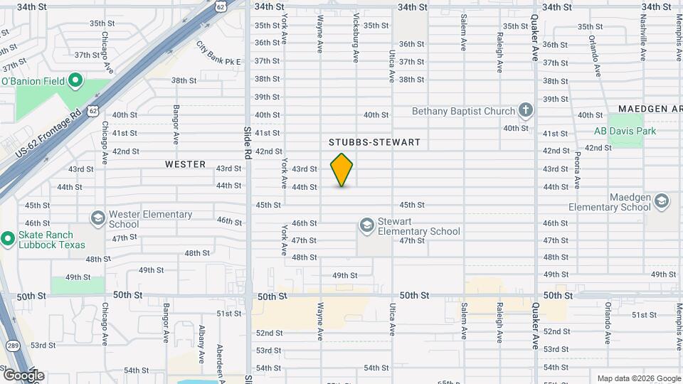 4911 44th St Mapa y Detalles de la Ubicación