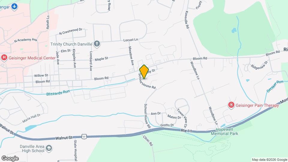 104 Hollow Dr Map and Location Details