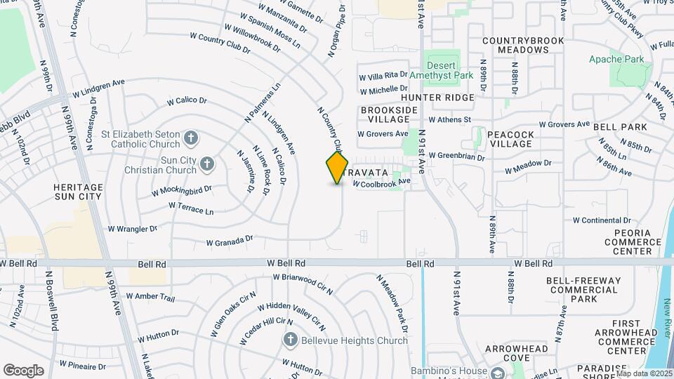 17230 N Country Club Dr Mapa y Detalles de la Ubicación