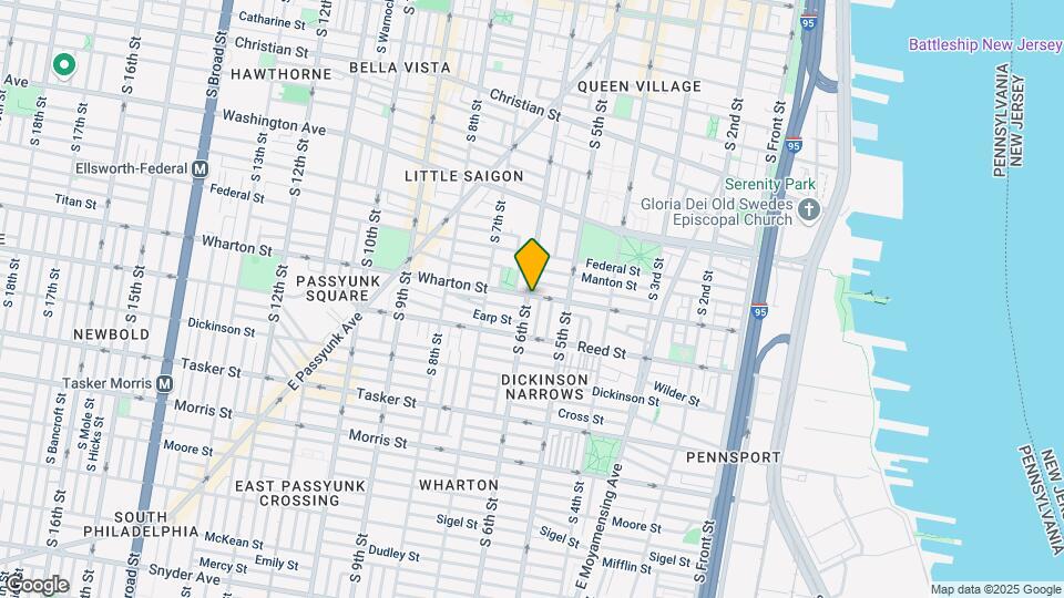 1303 S 6th St Map and Location Details