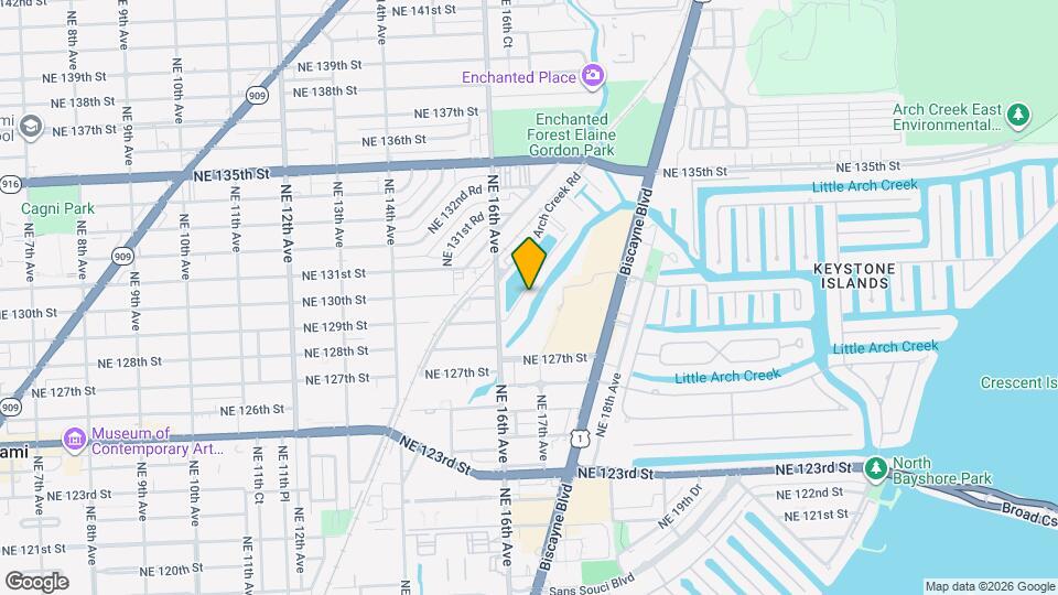 13035 Emerald Dr Map and Location Details