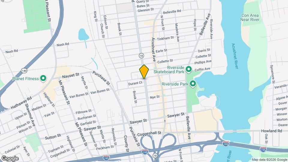 235 Ashley Blvd Map and Location Details