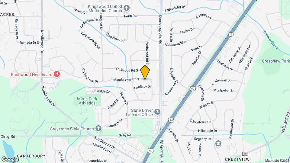 5111 Maudelayne Dr N Mapa y Detalles de la Ubicación
