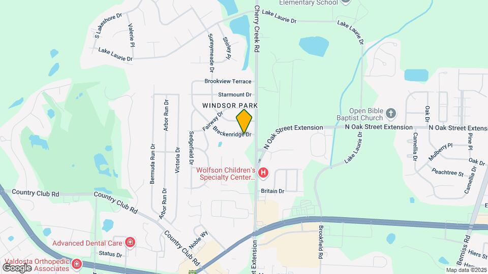 105 Breckenridge Dr Map and Location Details