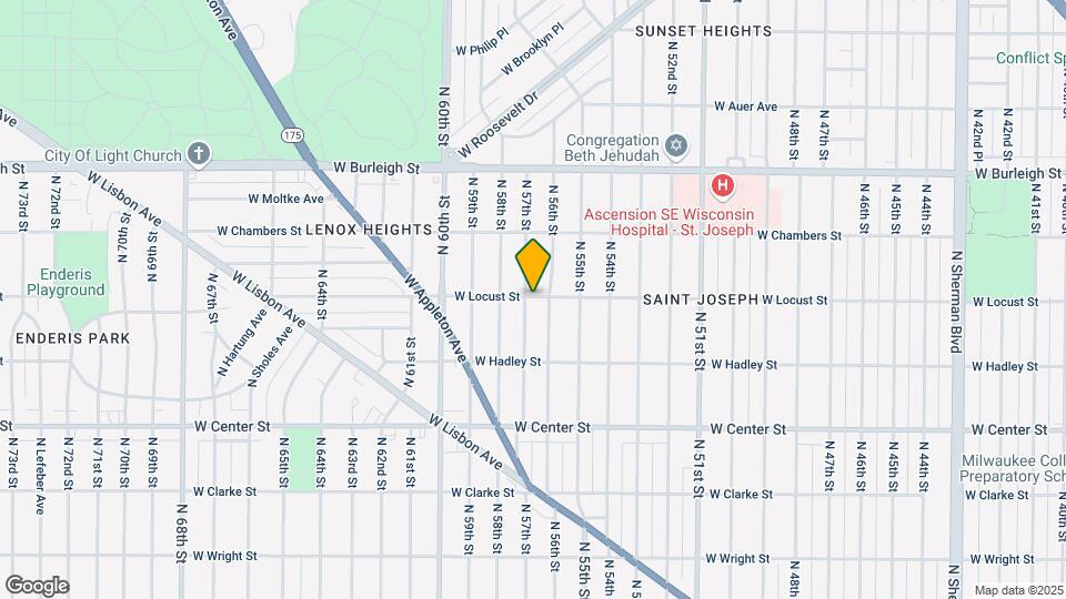 2878-2880-2880 N 57th St Mapa y Detalles de la Ubicación