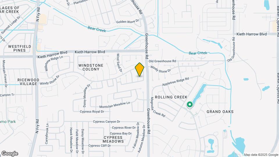 4810 Windy Bluff Ct Map and Location Details