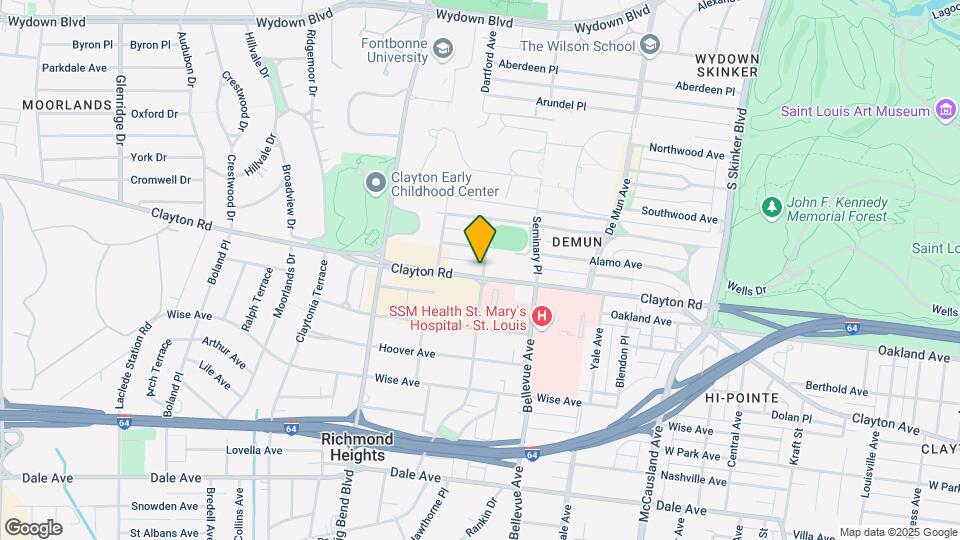 6601 Clayton Rd Map and Location Details
