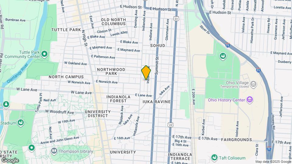 2153 Indiana Ave Mapa y Detalles de la Ubicación