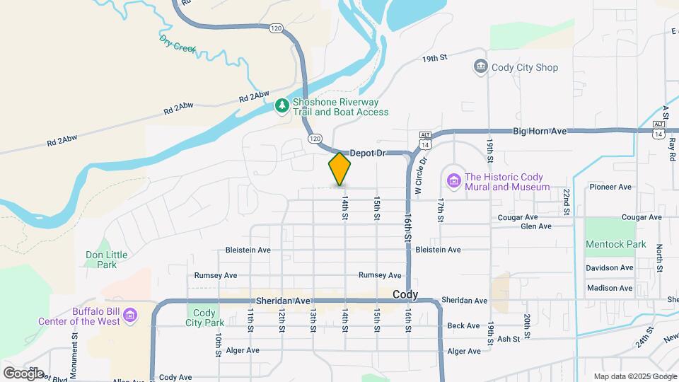 609 14th St Map and Location Details