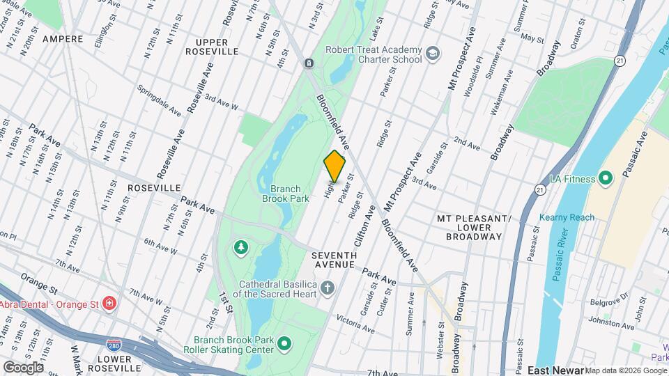 89 Highland Ave Mapa y Detalles de la Ubicación
