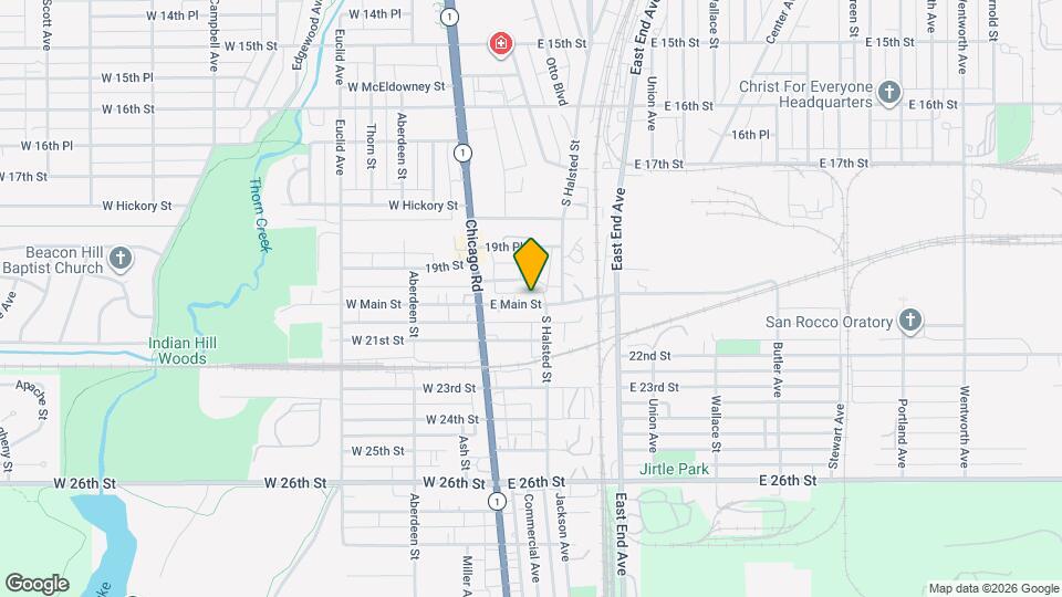 41 E Main St Map and Location Details