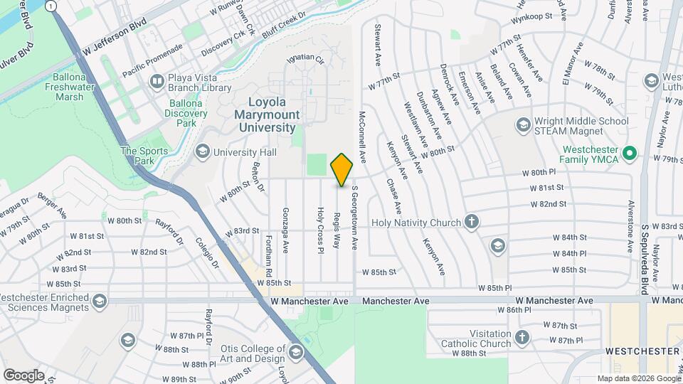 8020 Regis Way Map and Location Details