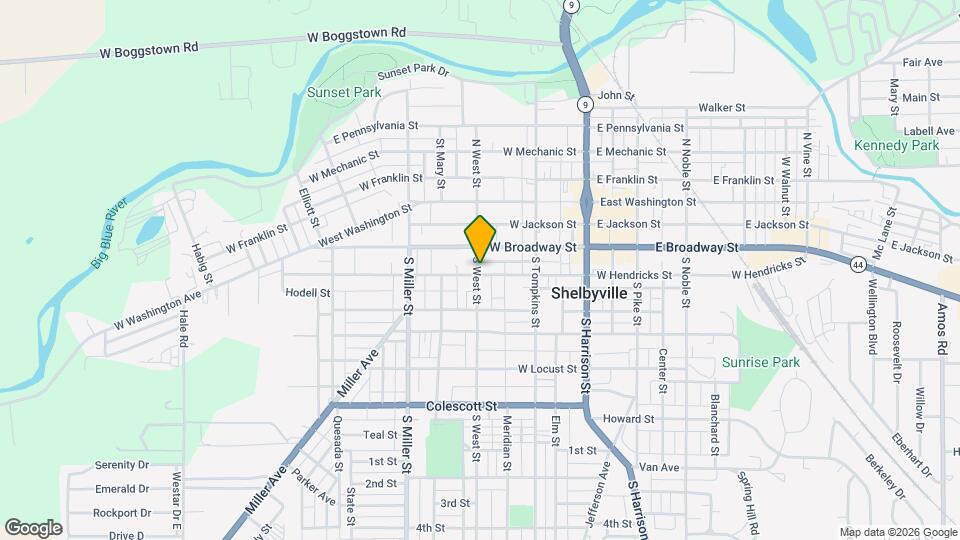 252 W South St Map and Location Details