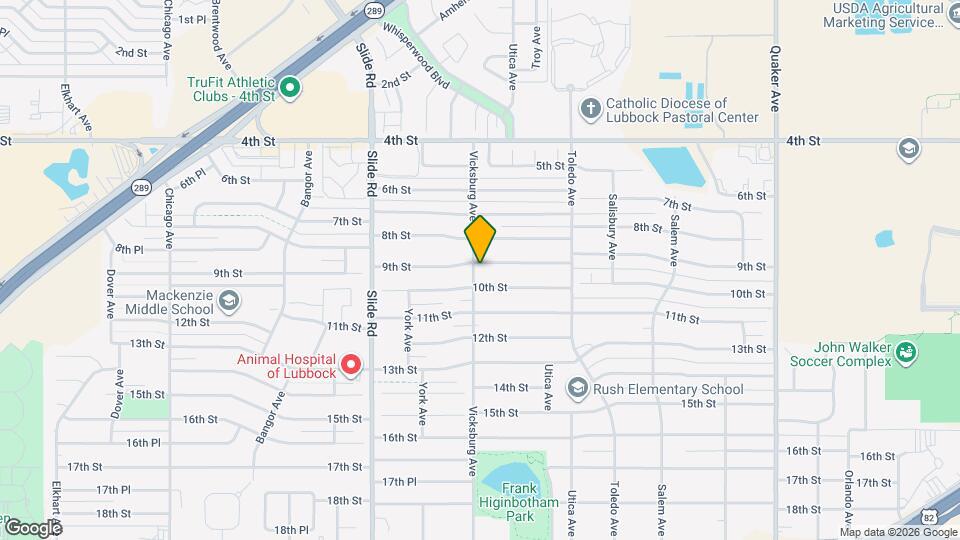 4831 9th St Map and Location Details