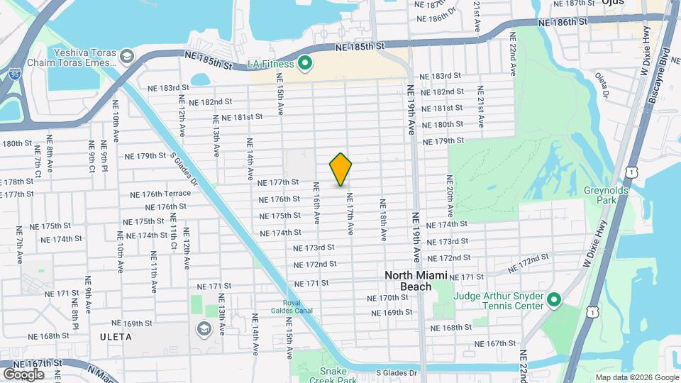 1679 NE 176th St Map and Location Details
