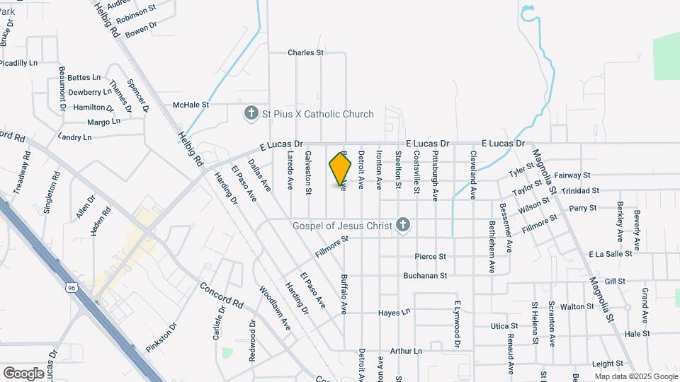 4645 Buffalo Ave Map and Location Details