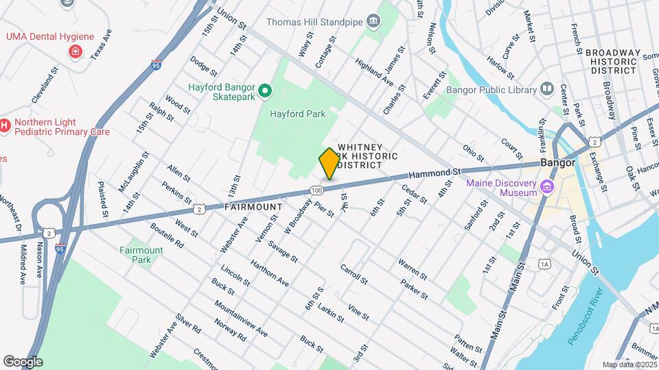 443 Hammond St, Unit #4 Map and Location Details