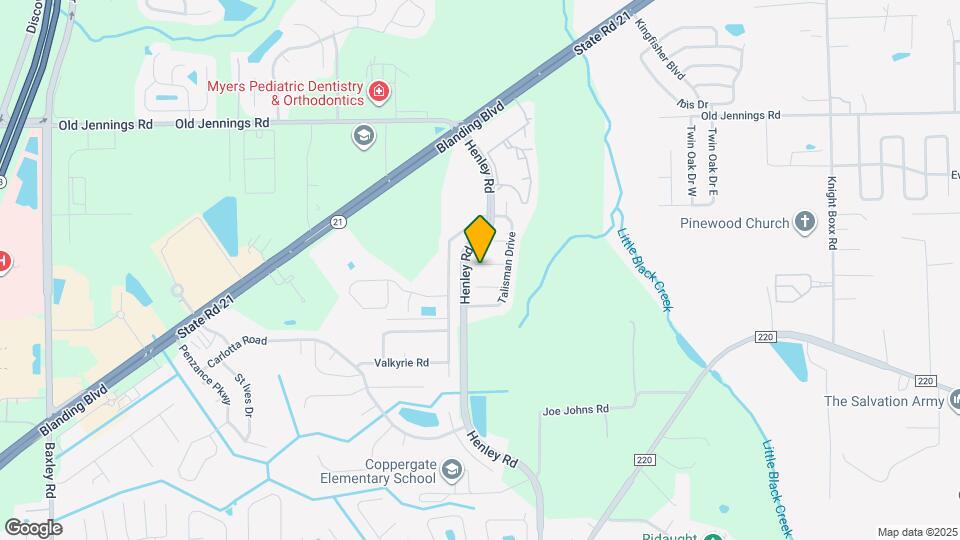 1383 Oden Ct Map and Location Details