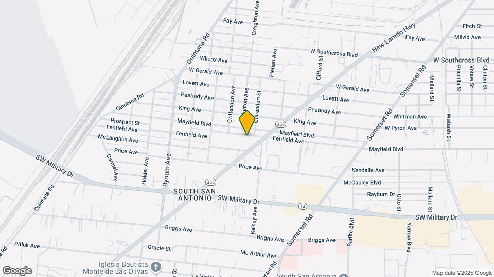 610 Fenfield Ave Map and Location Details