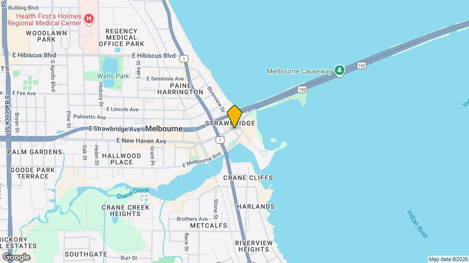 1225 E New Haven Ave Mapa y Detalles de la Ubicación