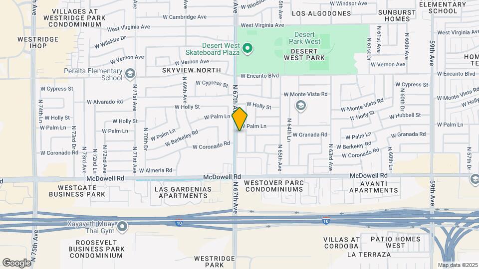 1835 N 67th Ave Map and Location Details