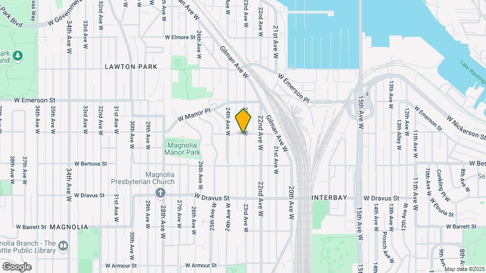 3459 23rd Ave W Map and Location Details