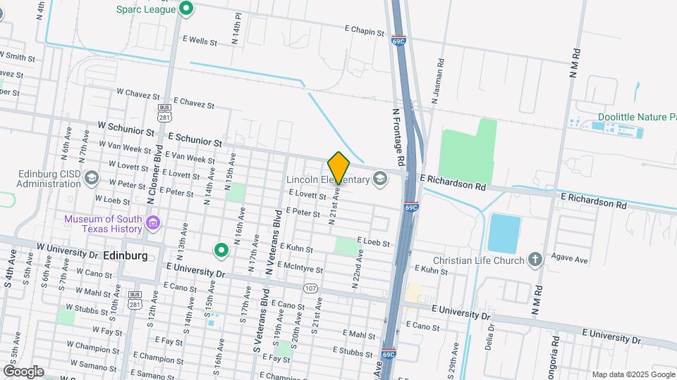 608 N Alexandrite Ave, Unit 3 Mapa y Detalles de la Ubicación